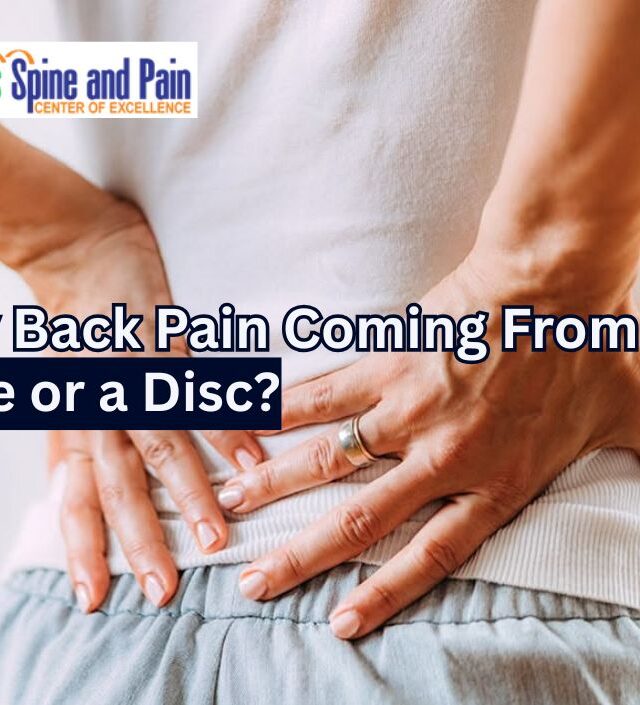 Is it a dull ache or a shooting pain? Discover if your back pain is coming from a spinal nerve or an intervertebral disc and learn why getting the right diagnosis matters for recovery.