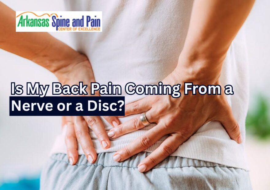 Is it a dull ache or a shooting pain? Discover if your back pain is coming from a spinal nerve or an intervertebral disc and learn why getting the right diagnosis matters for recovery.