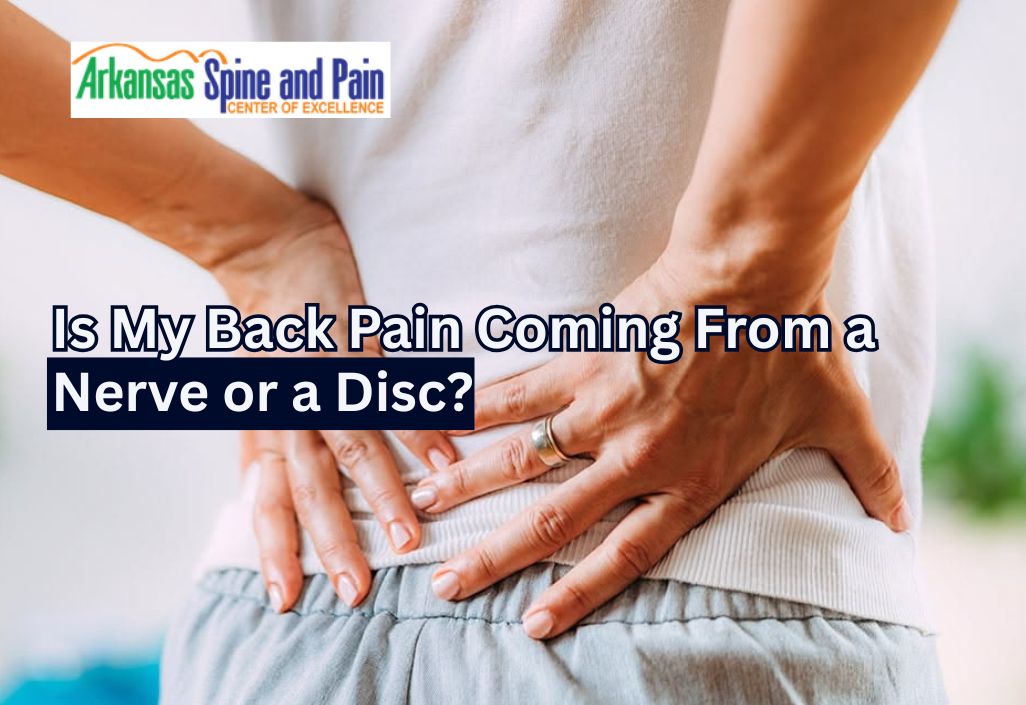 Is it a dull ache or a shooting pain? Discover if your back pain is coming from a spinal nerve or an intervertebral disc and learn why getting the right diagnosis matters for recovery.
