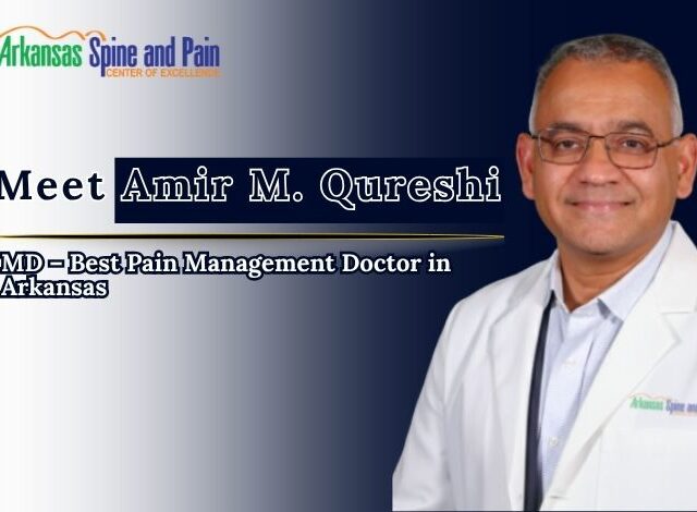 Dr. Amir M. Qureshi is known as one of the top physicians in interventional pain medicine, serving patients throughout Arkansas including Little Rock