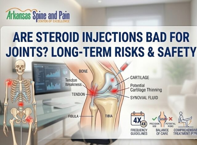 Discover the long-term effects of steroid injections on joints. Arkansas Spine and Pain experts explain the safety, benefits, and risks for chronic pain relief.